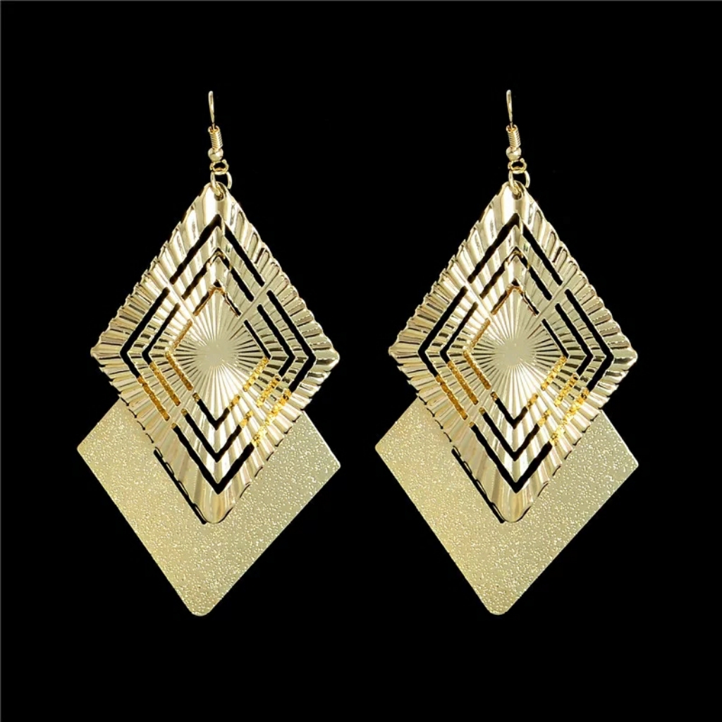 Diamond Shape Earrings